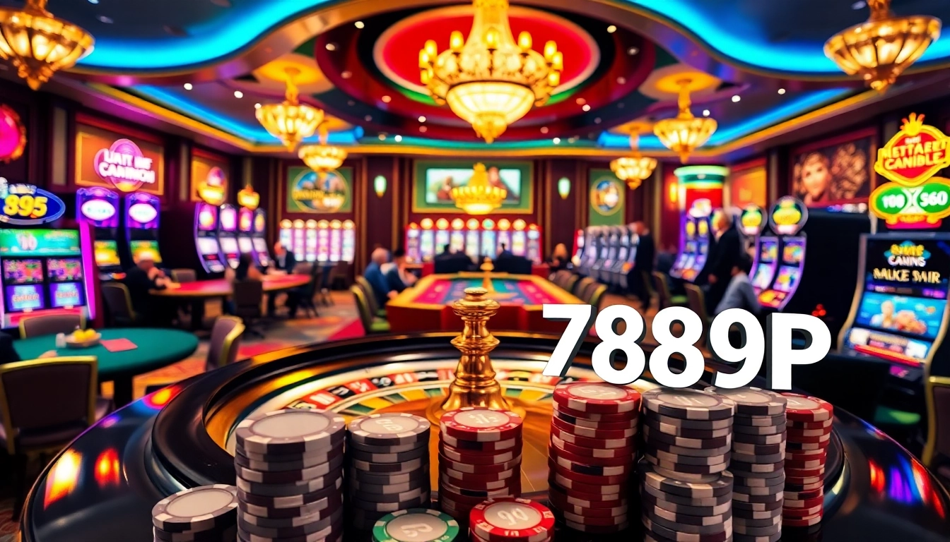 Engaged gamblers at a luxurious casino exploring 789P gaming options and strategies.