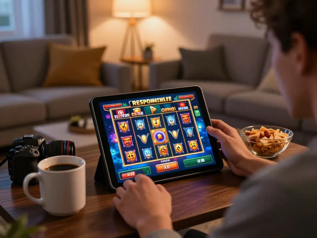 Play interactive slot games on tic88 in a cozy home environment with engaging graphics.