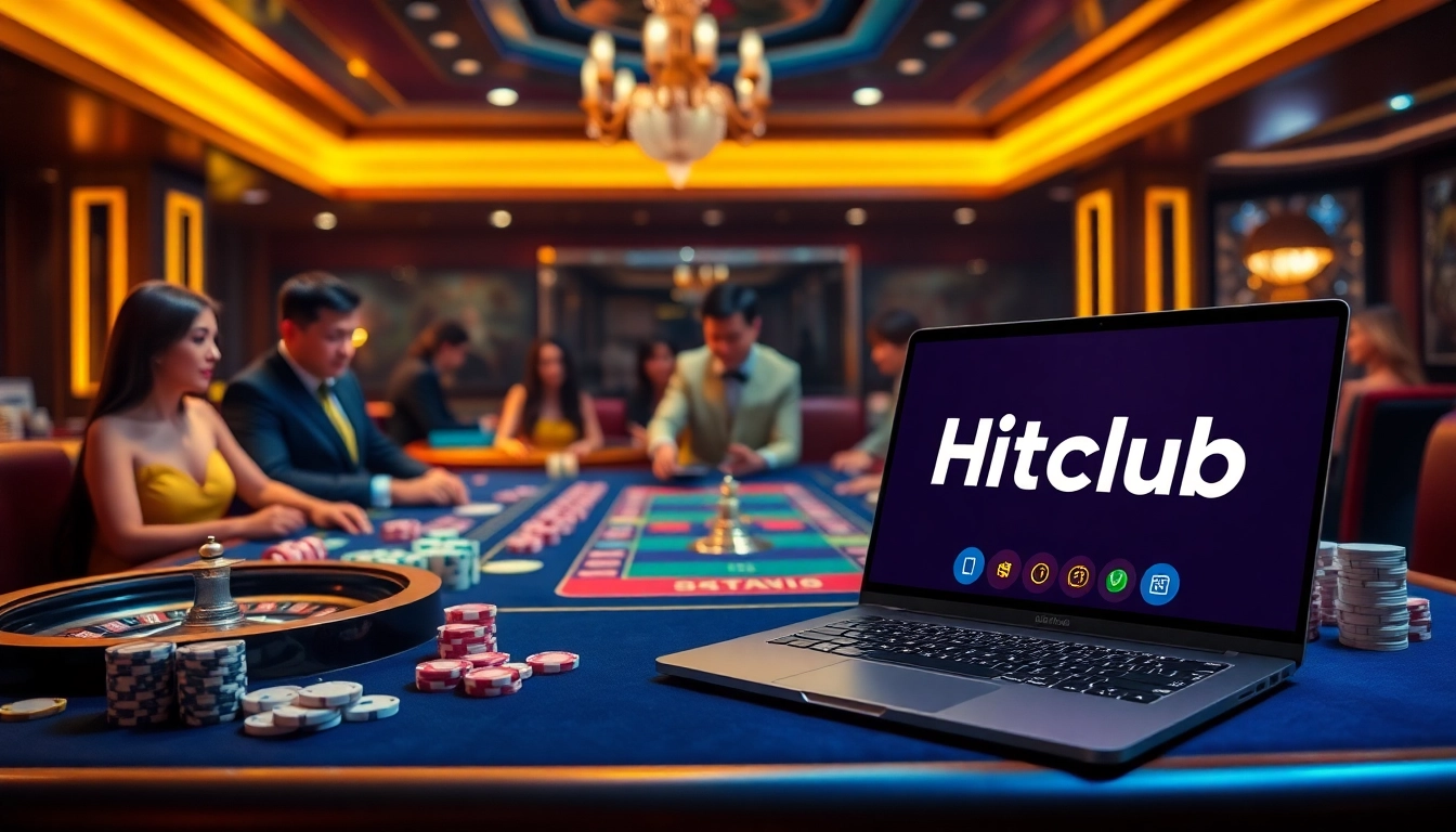 Engage with thrilling games at Nhà cái Hitclub, featuring vibrant casino elements and a premier gambling experience.