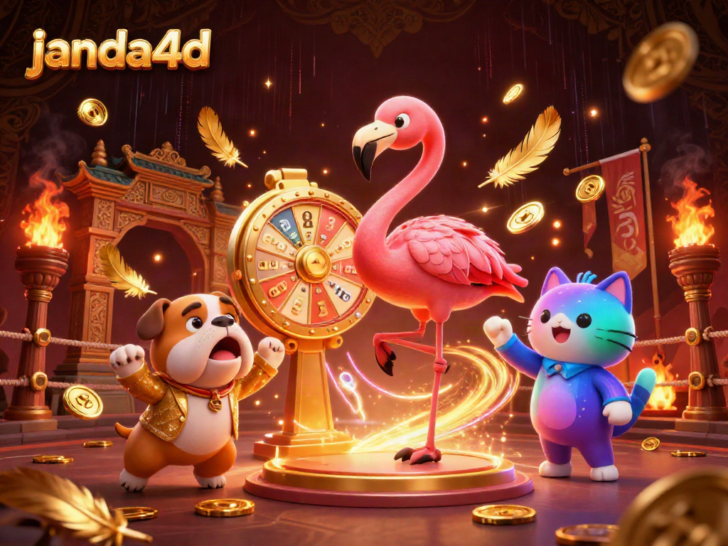 Slot online janda4d dengan atmosfer meriah, menampilkan permainan dan penghargaan menarik.