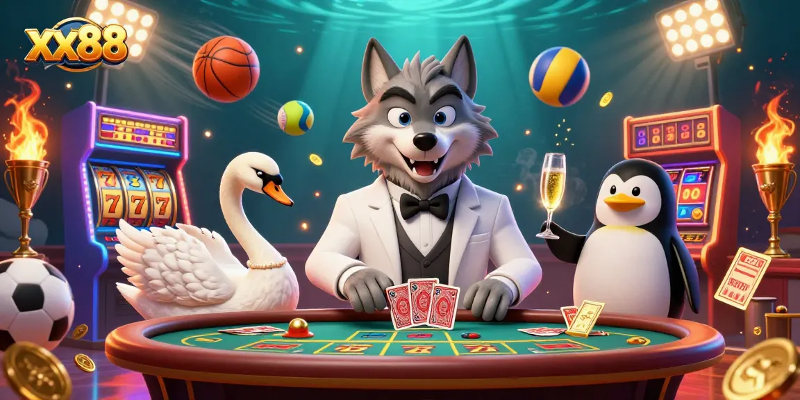 Experience the thrill of xx88 casino gaming with stylish characters, vibrant action, and jackpot excitement!