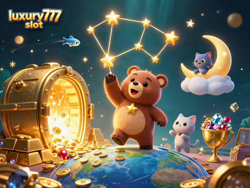 Memainkan luxury777 slot sambil meraih keuntungan dari peti harta karun emas yang melimpah.