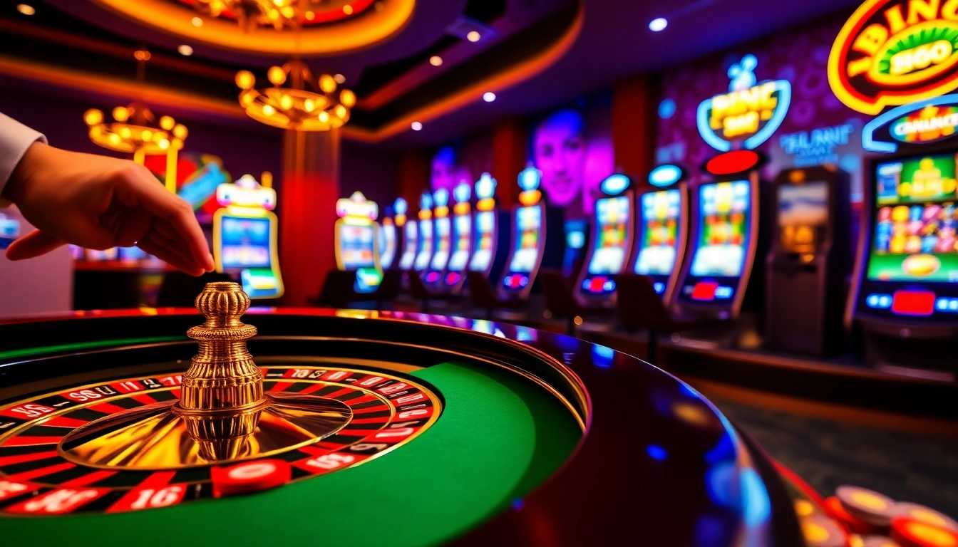 Experience the thrill of betting at RR88 com with exciting casino games in a glamorous setting.