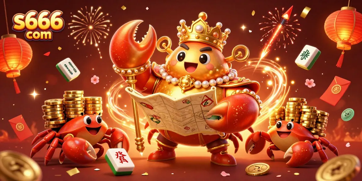 Experience the thrill of winning at s666 com with colorful 3D characters and casino elements.