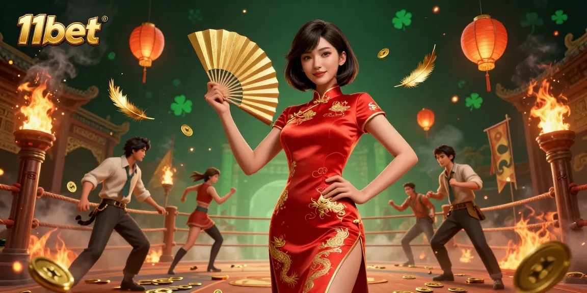 Experience the excitement of betting with 11bet in a vibrant casino setting featuring gold coins and energetic elements.