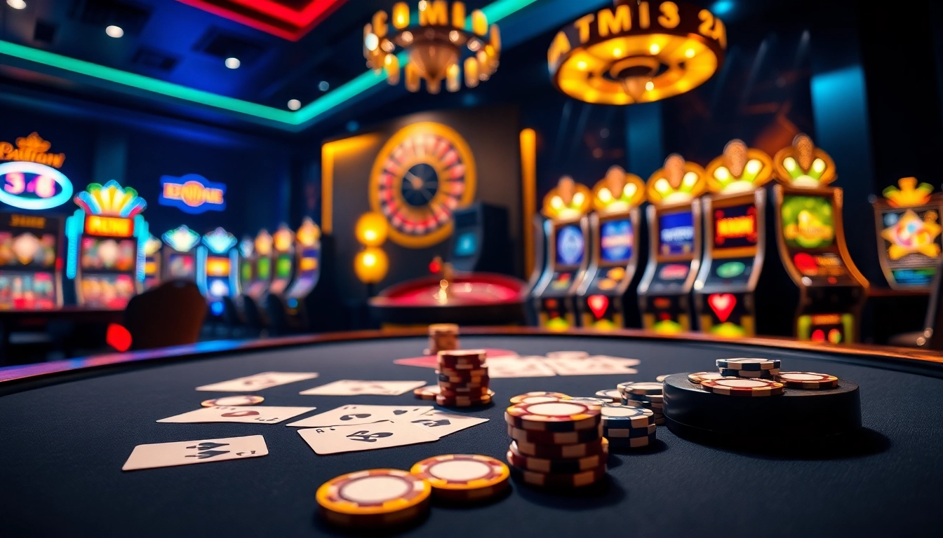 Experience thrilling moments at batman138 with vibrant slot machines and poker action.
