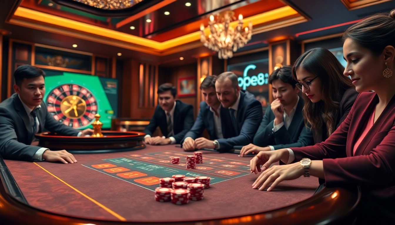 Experience thrilling online gaming at open88.mobi with classy casino tables and poker action.