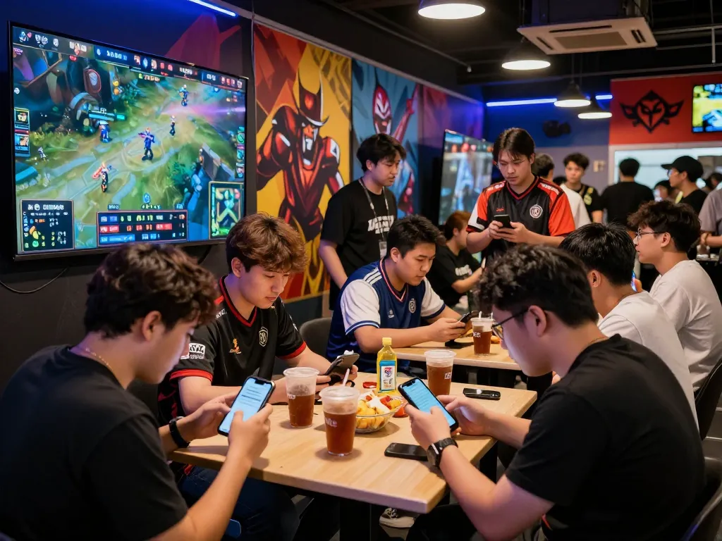 Fans immersed in Dota 2 betting action at GGLBet Singapore, showcasing excitement and engagement in live esports wagering.