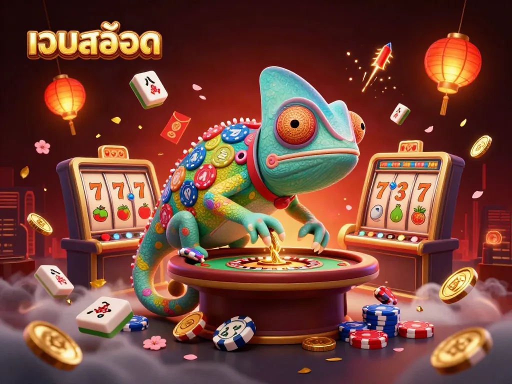 เว็บสล็อต สร้างความตื่นเต้นด้วยคาสิโน 3D ที่มีเจ้าของคือจิ้งจกยักษ์