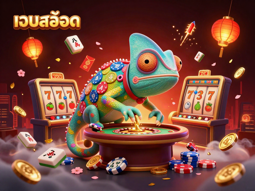 เว็บสล็อต สร้างความตื่นเต้นด้วยคาสิโน 3D ที่มีเจ้าของคือจิ้งจกยักษ์