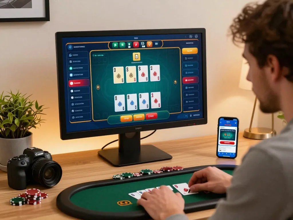 Sesi permainan blackjack online yang menarik menampilkan strategi dan opsi taruhan defineyouniversity