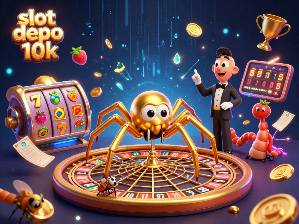 Experience thrilling slots action at slot depo 10k with vibrant visuals and dynamic gaming elements.