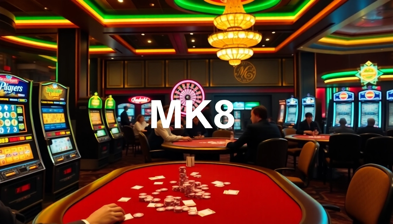 Experience thrilling MK8 เครดิตฟรี gambling at luxurious tables and vibrant slots.