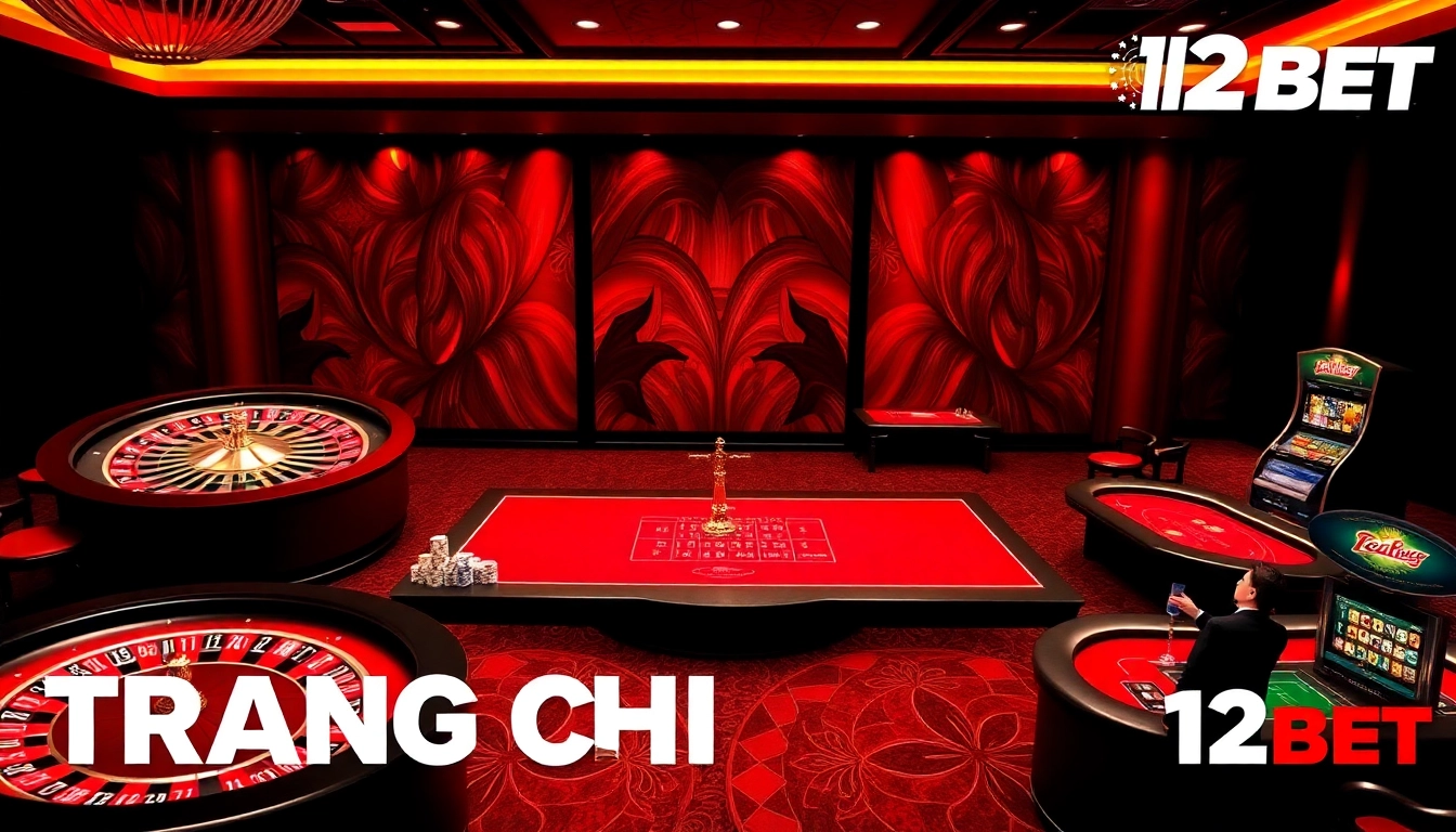 Experience TRANG CHỦ 12BET with vibrant casino tables, engaged dealers, and stunning slot machines.