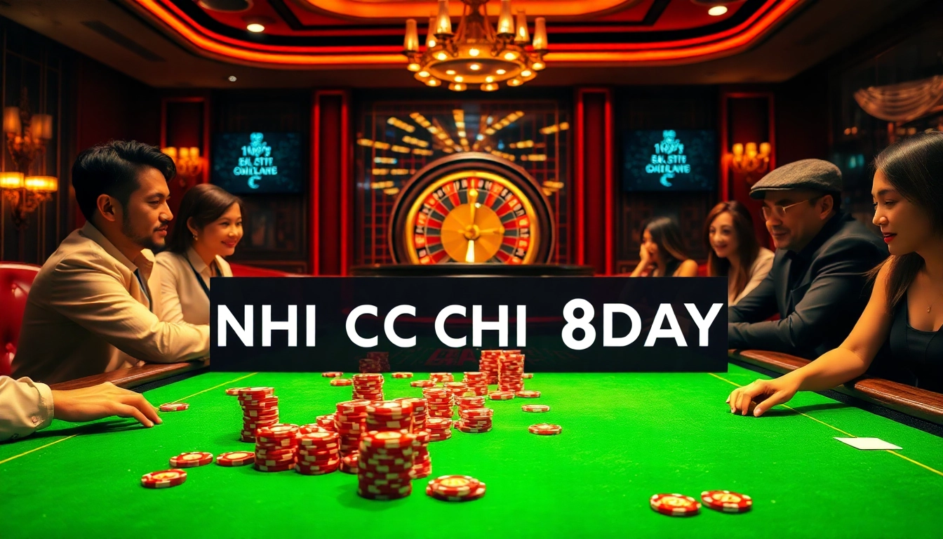 Experience the excitement of gambling at NHÀ CÁI 8DAY with luxurious tables and thrilling games.